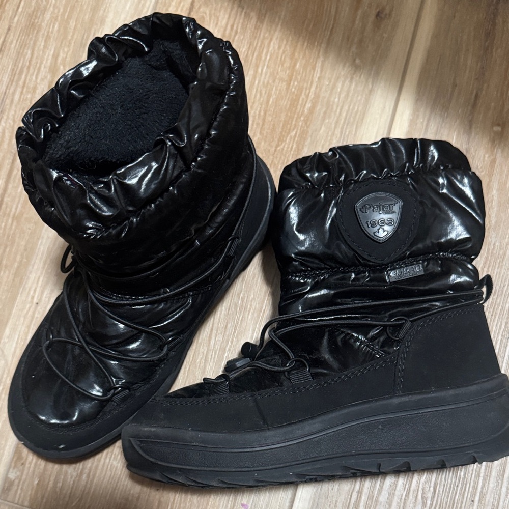 Pajar Black Kids' Snow Boots